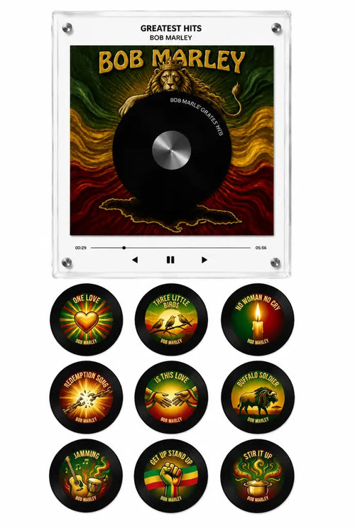 Bob Marley Magnetic Vinyl Set
