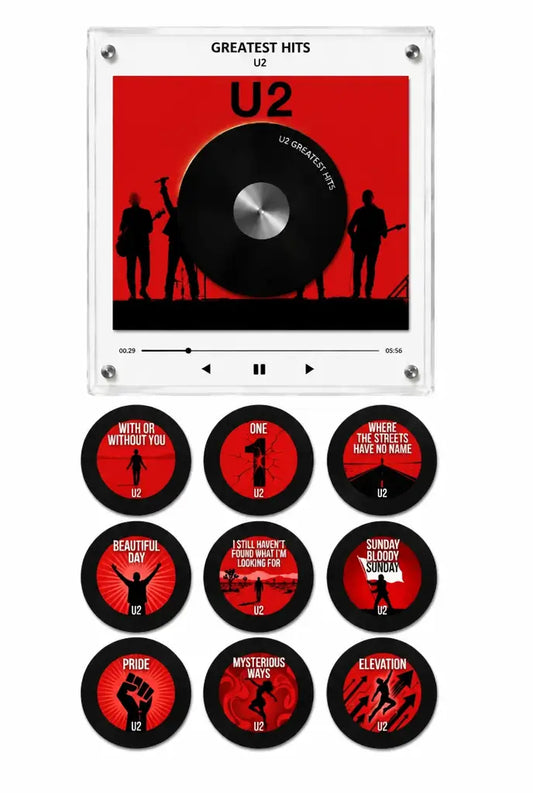 U2 Magnetic Vinyl Set